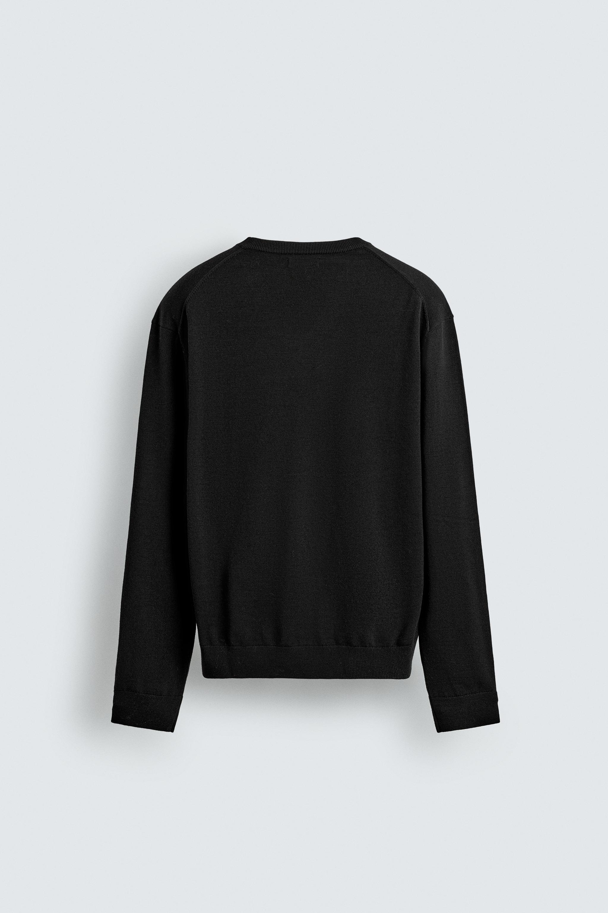 WOOL V-NECK JUMPER